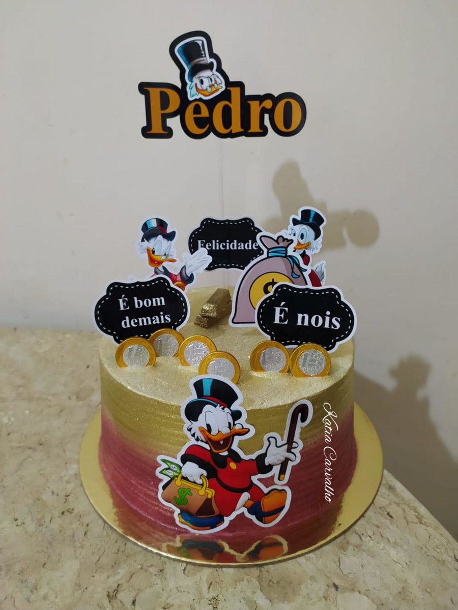 Bolo Decorado Patinhas