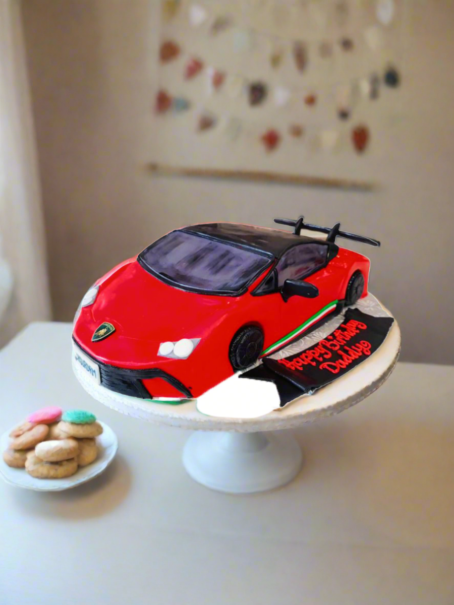 Lamborghini Decorated Cake