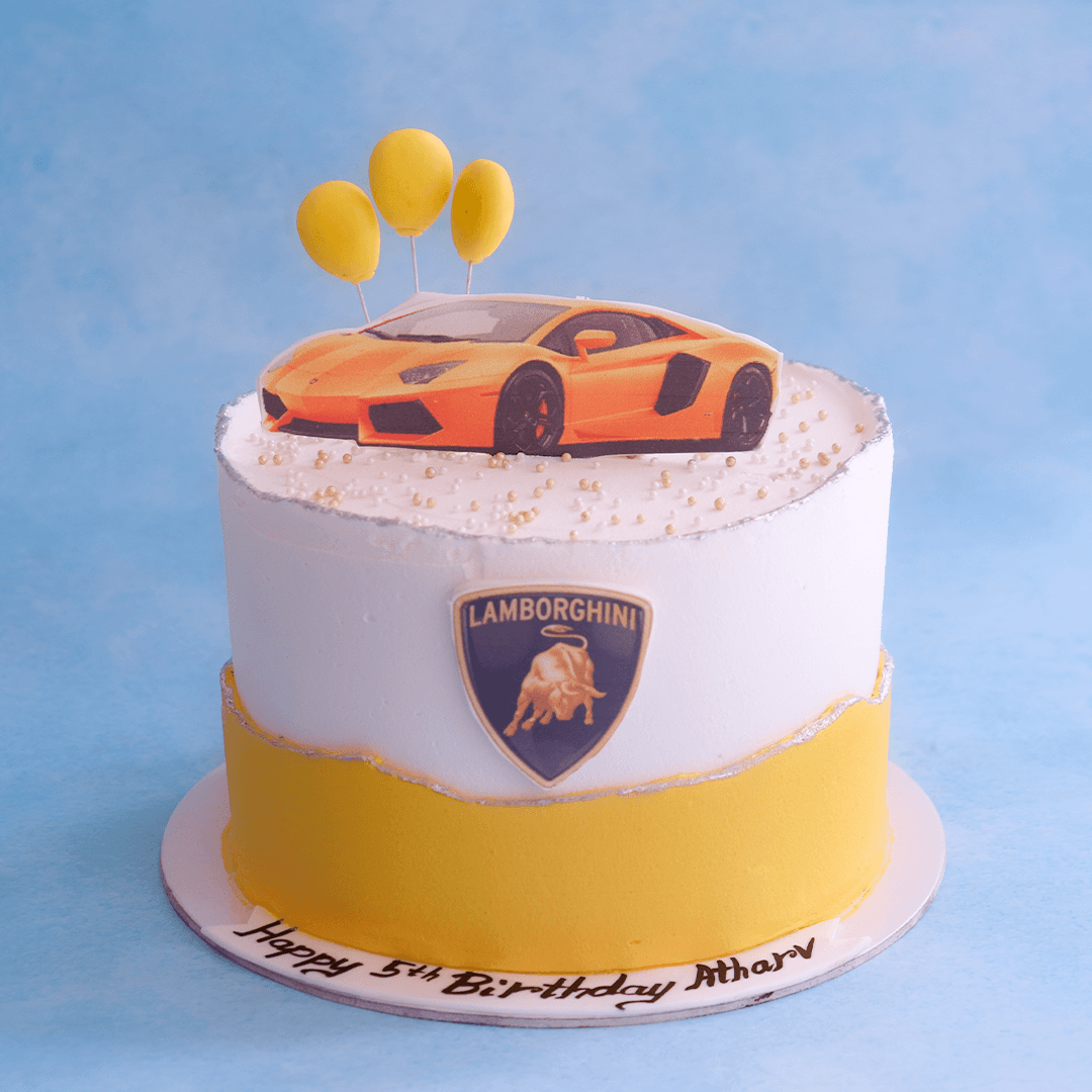 Lamborghini Decorated Cake