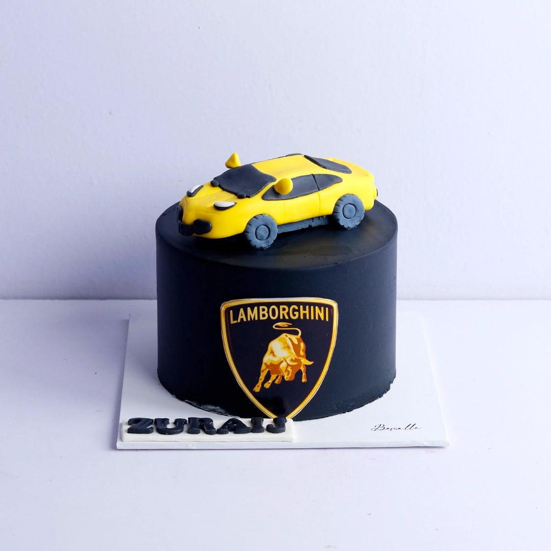 Lamborghini Decorated Cake