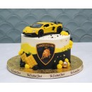 Lamborghini Decorated Cake