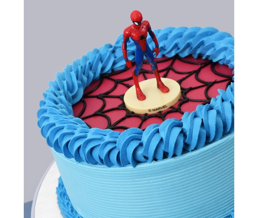 Marvel decorated cake