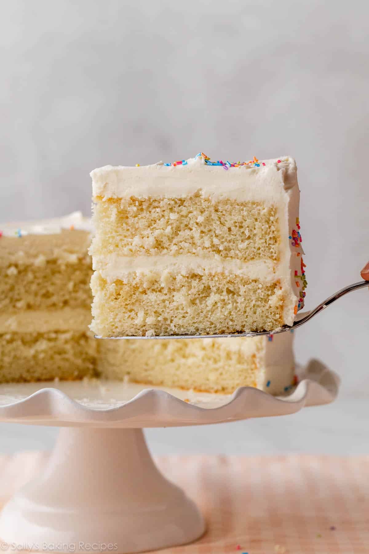 White Decorated Cake