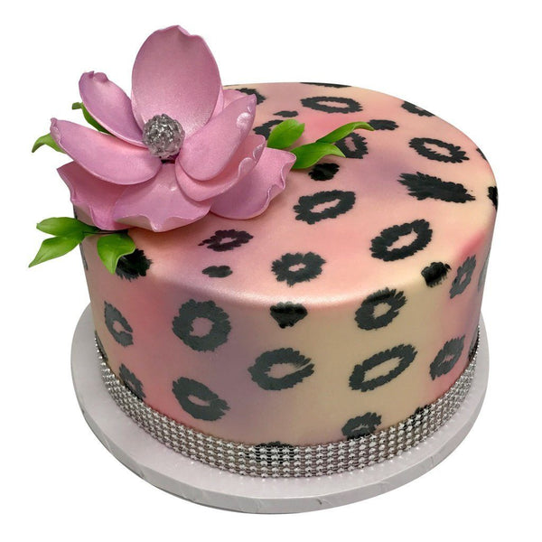 Leopard Decorated Cake