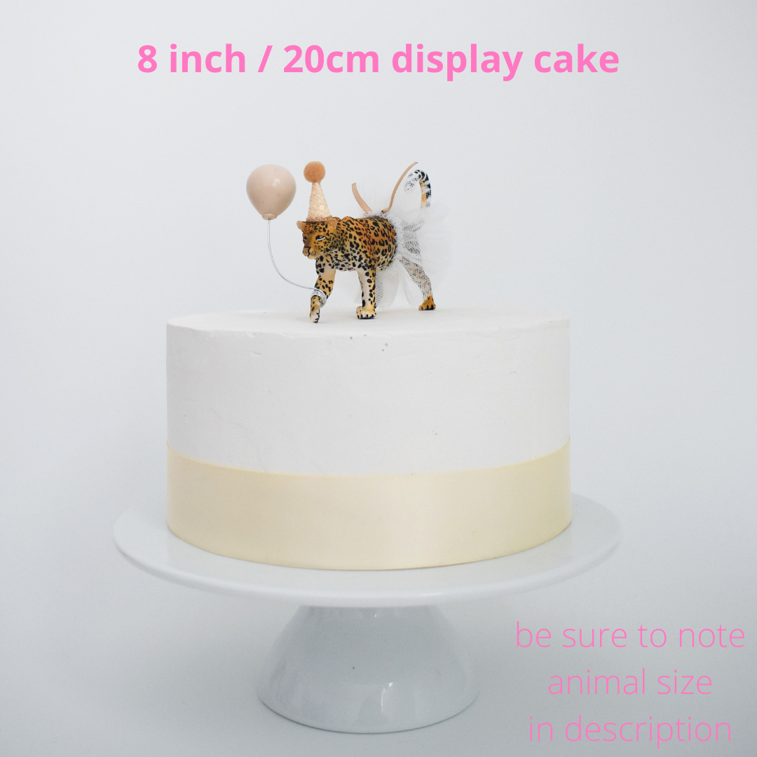 Leopard Decorated Cake