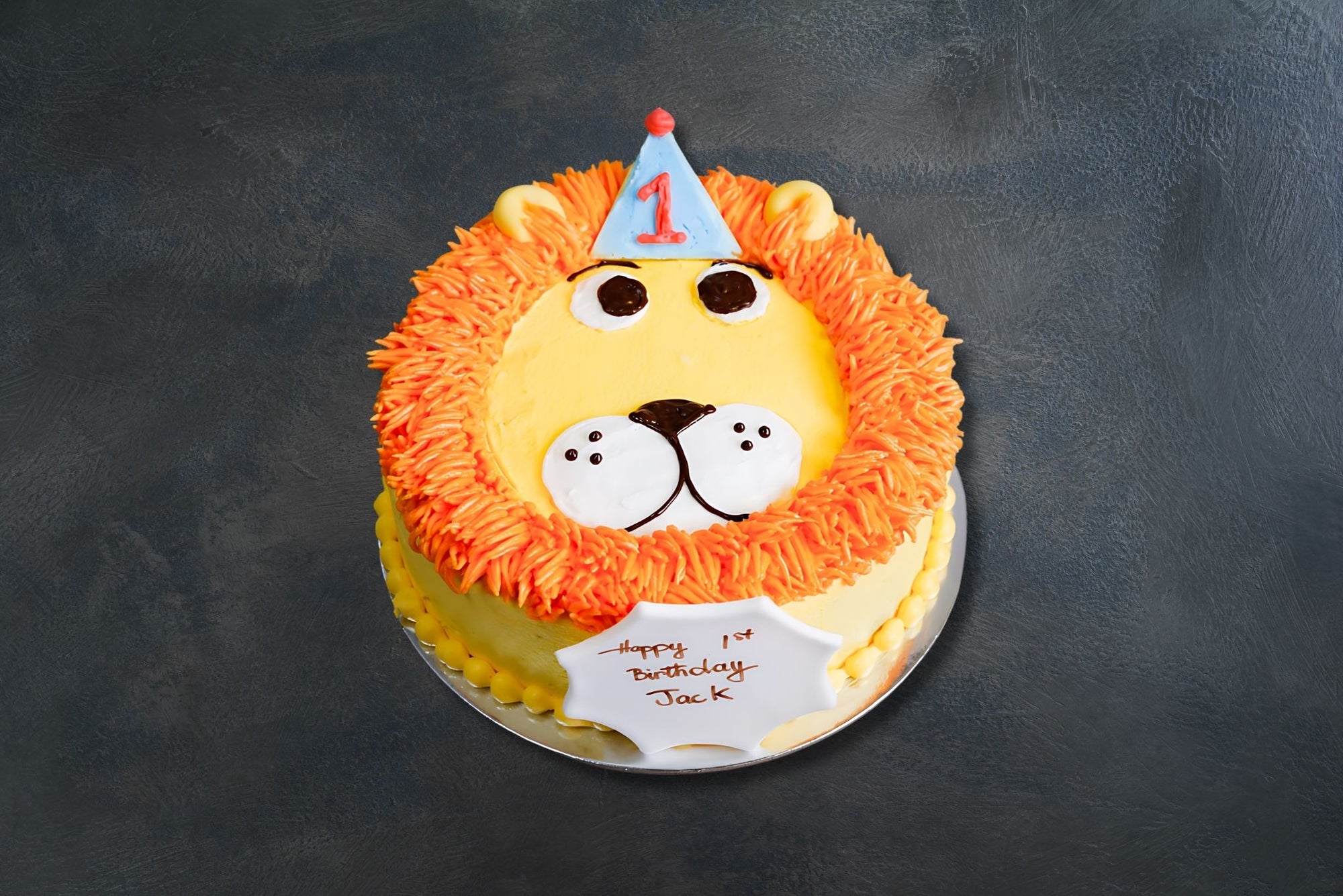 Lion Decorated Cake