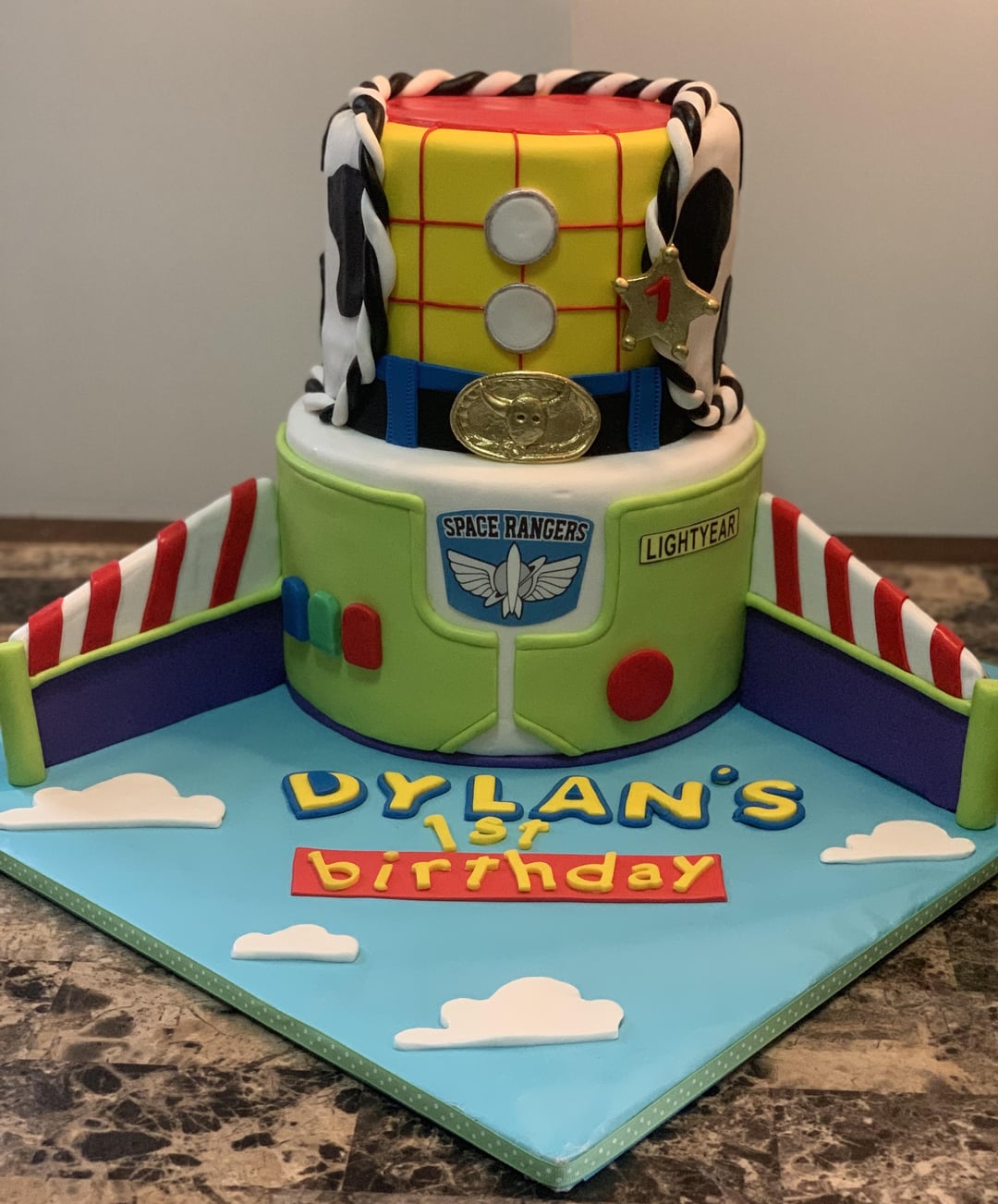 Toy Story Decorated Cake