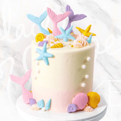 Mermaid Decorated Cake