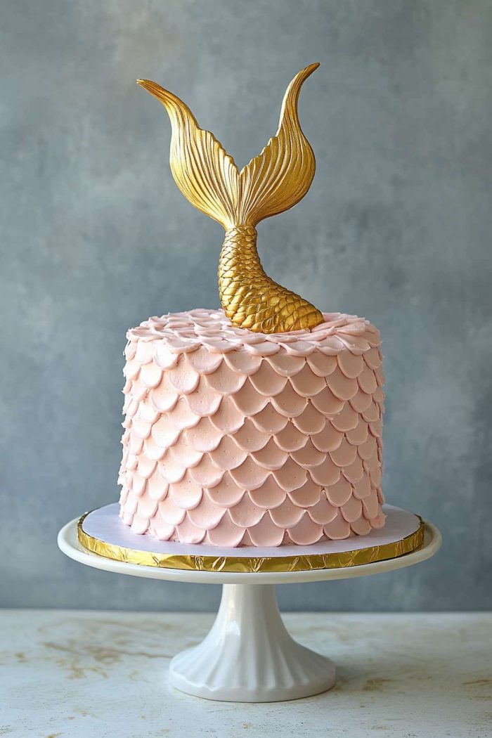 Mermaid Decorated Cake