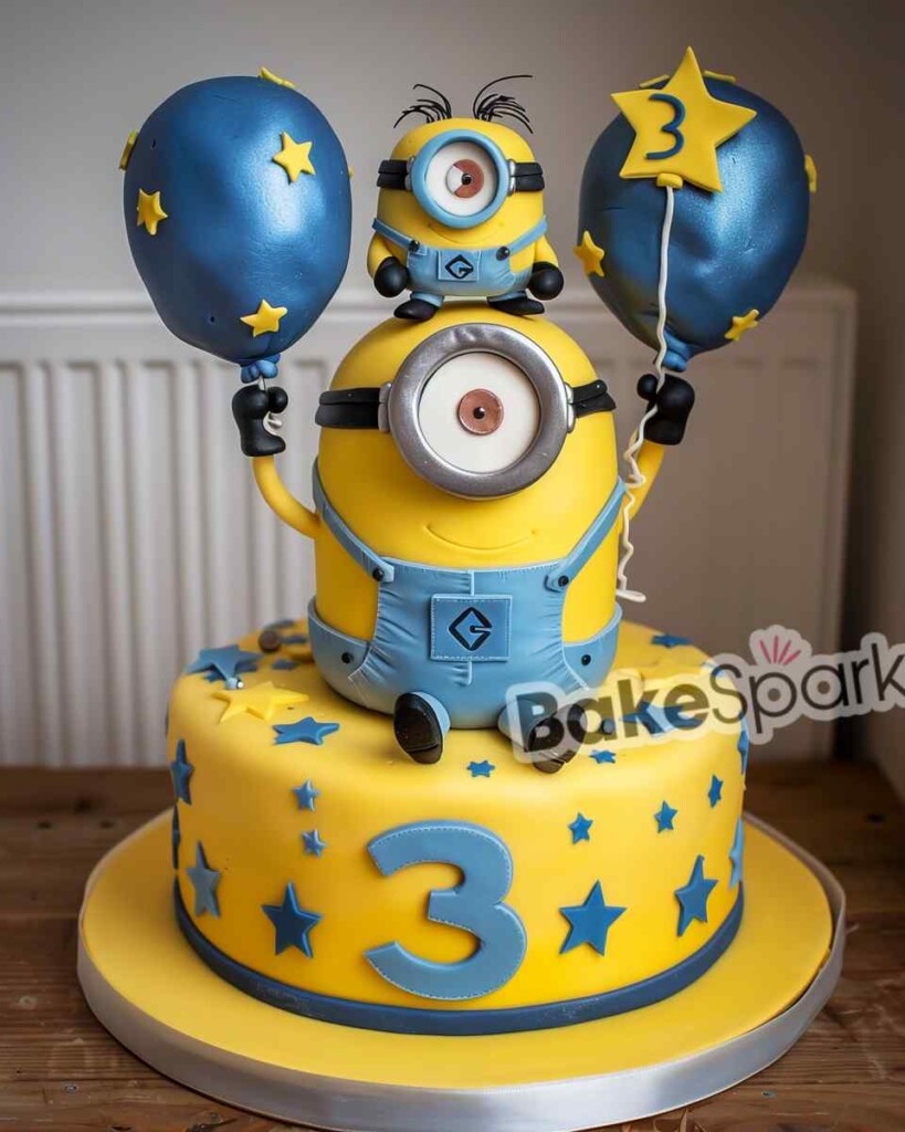 Minion Decorated Cake