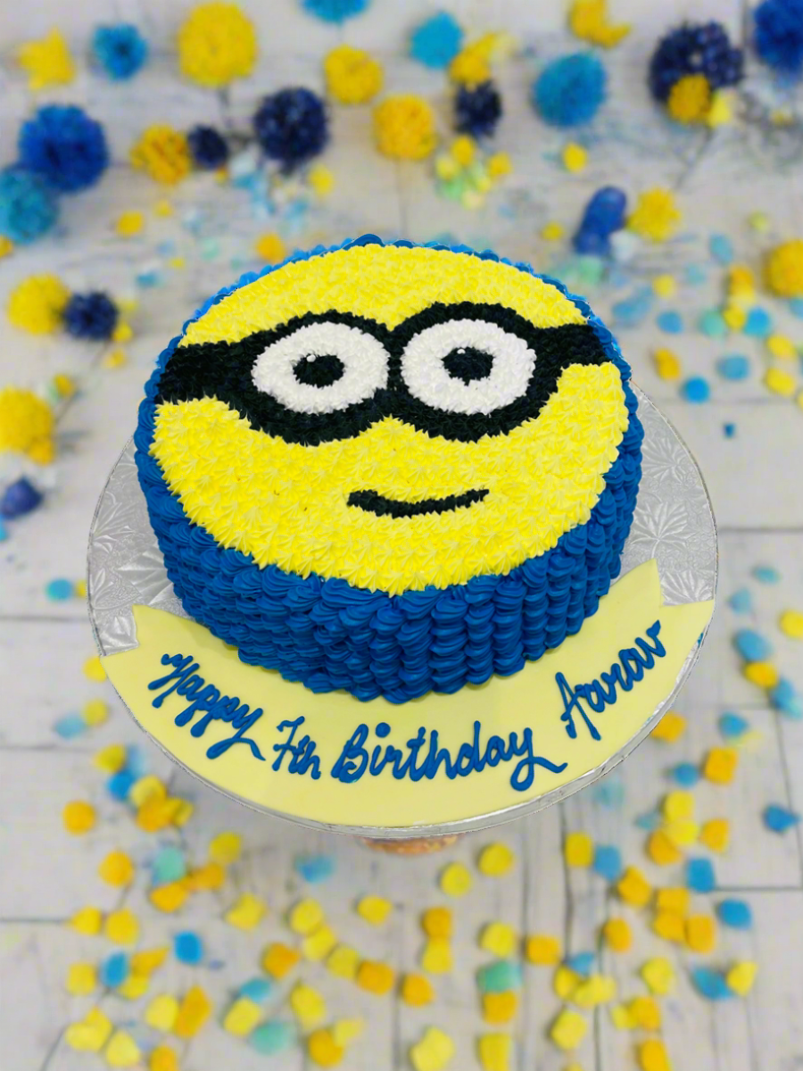 Minion Decorated Cake