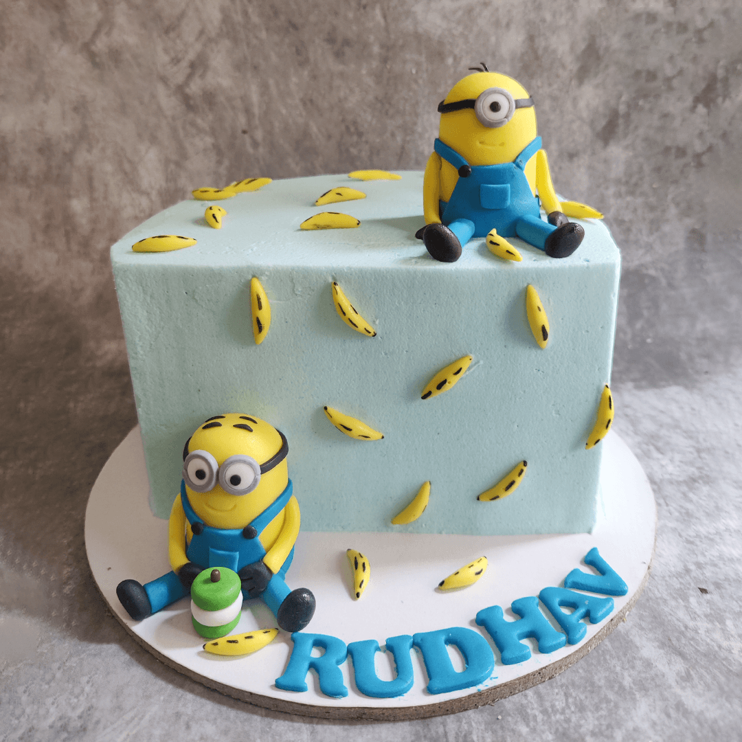 Minion Decorated Cake