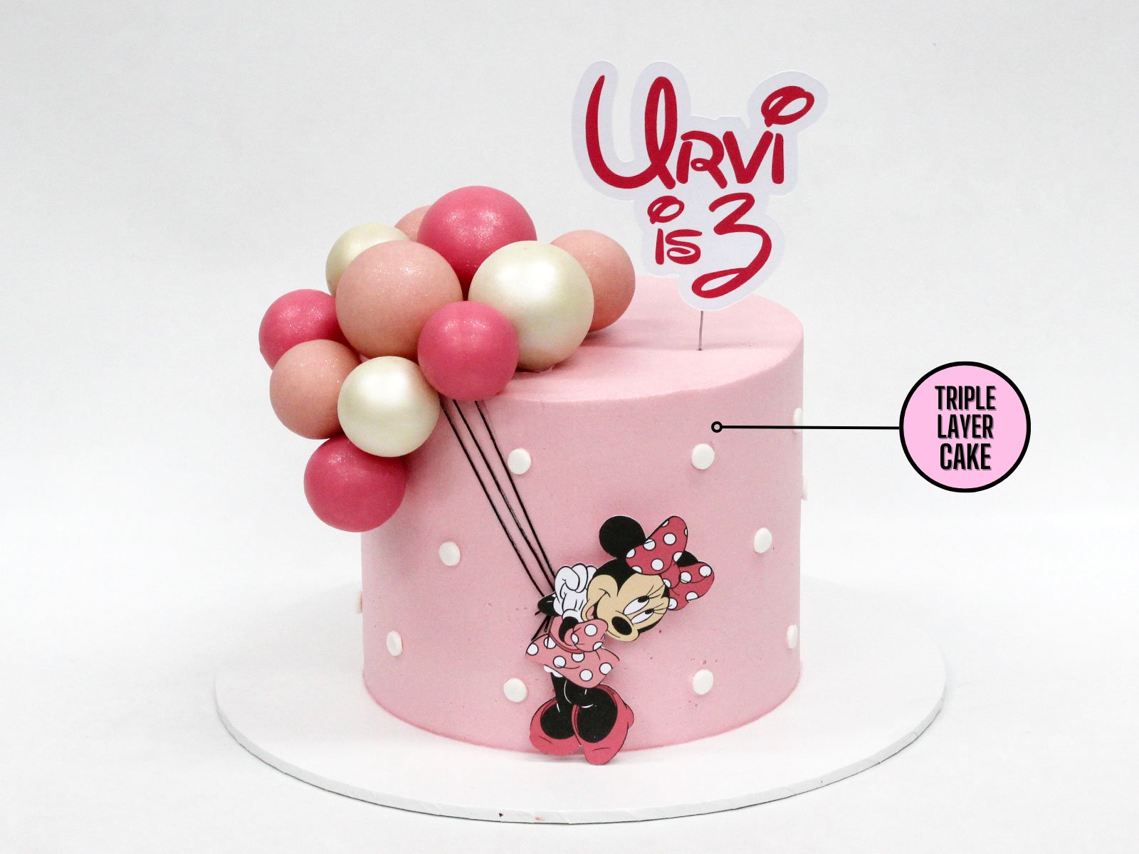 Minnie Decorated Cake