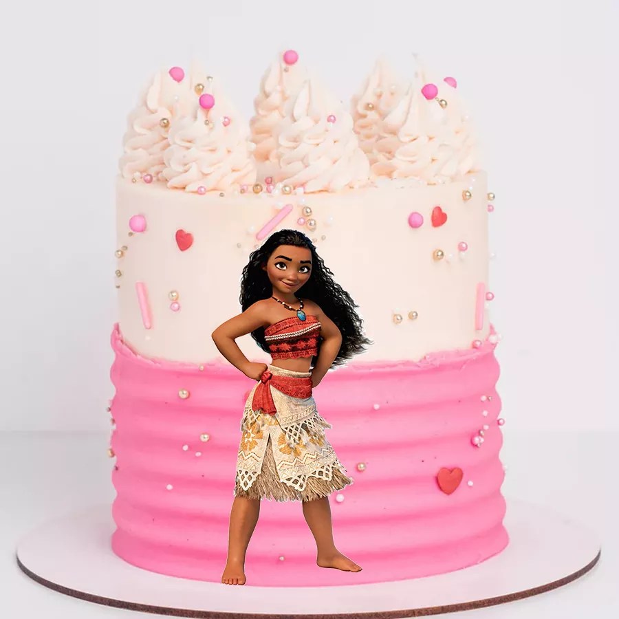 Moana Decorated Cake