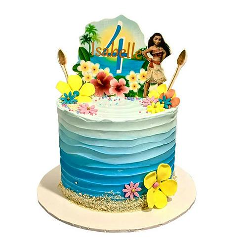 Moana Decorated Cake