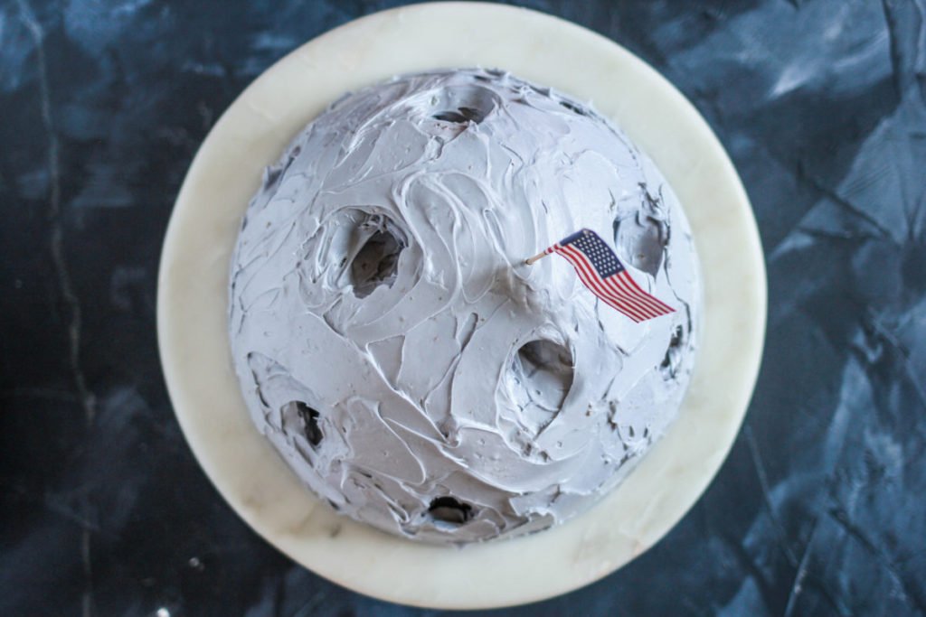 Decorated Moon Cake