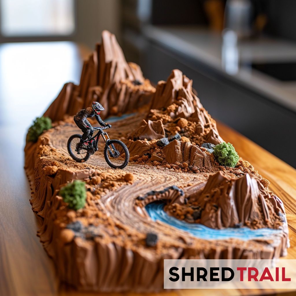 Bike Decorated Cake