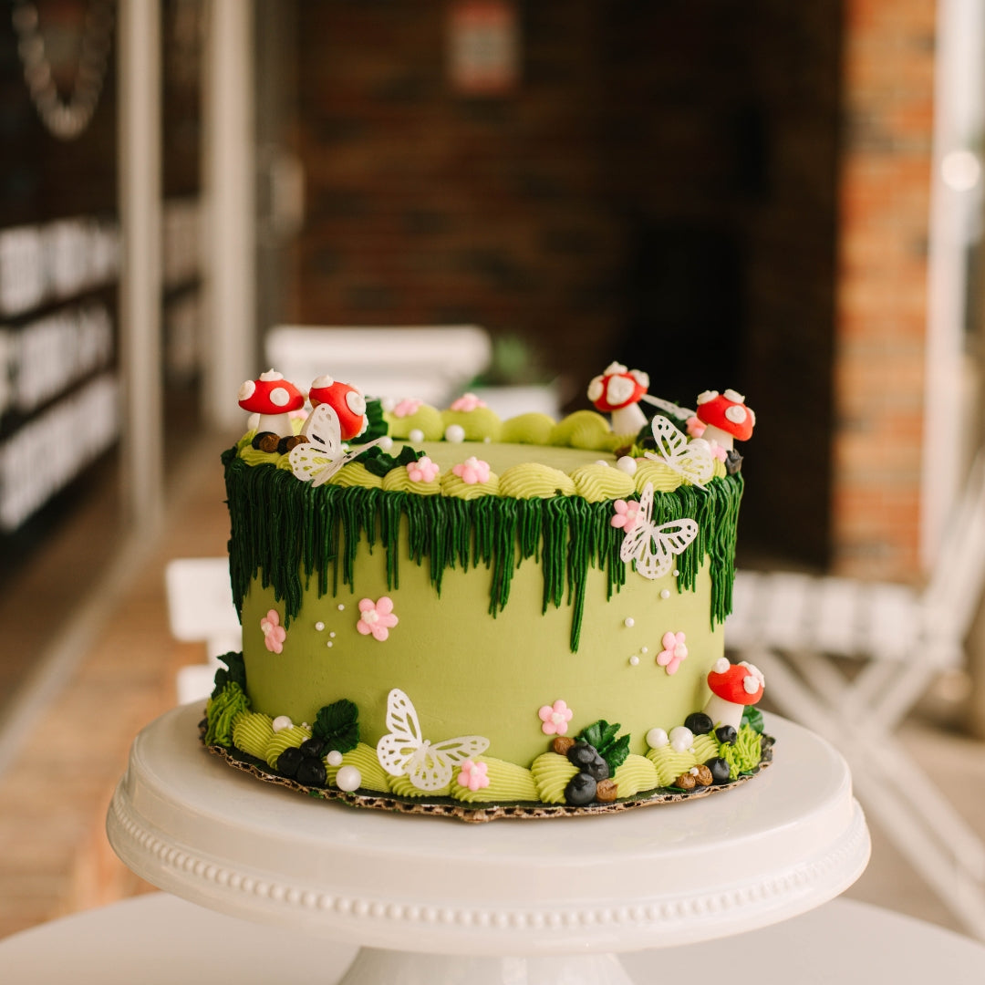 Nature Decorated Cake