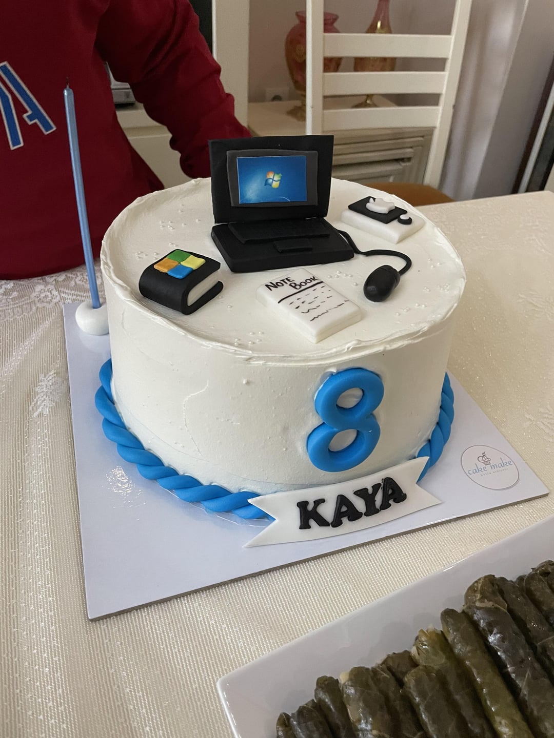 Linux Decorated Cake