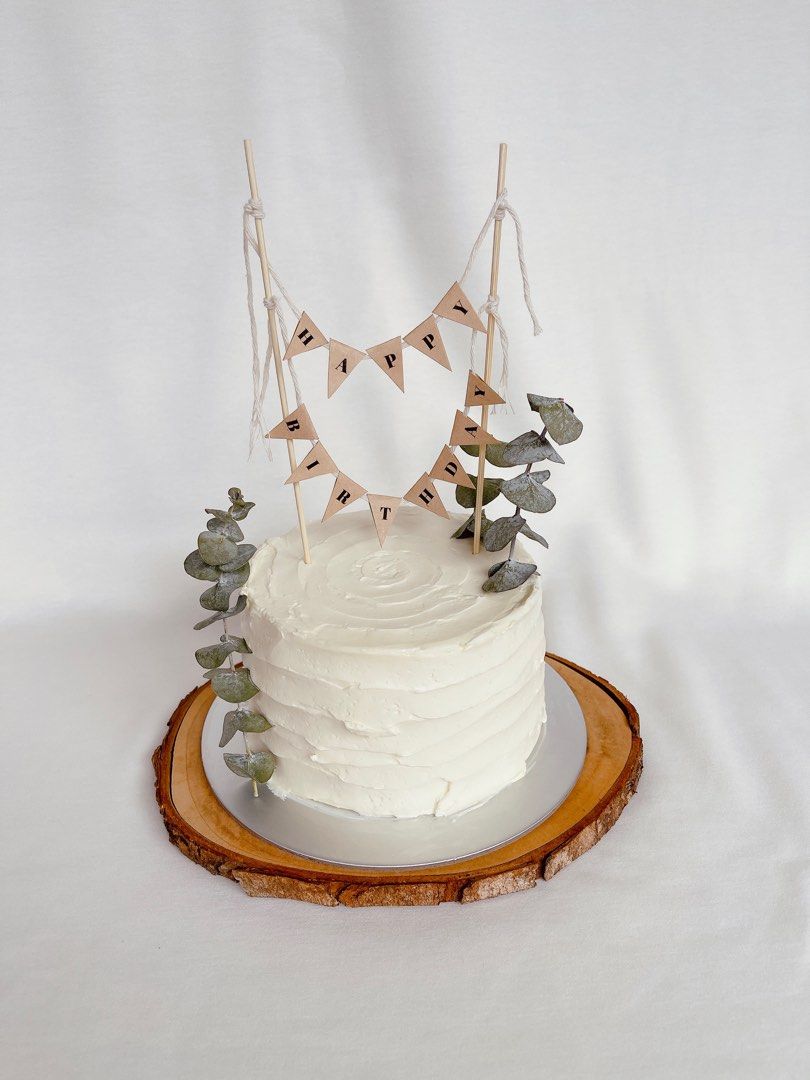 Nature Decorated Cake