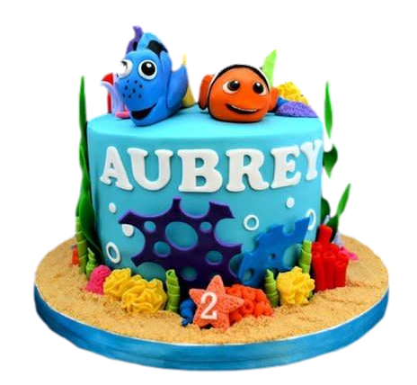 Dory Decorated Cake