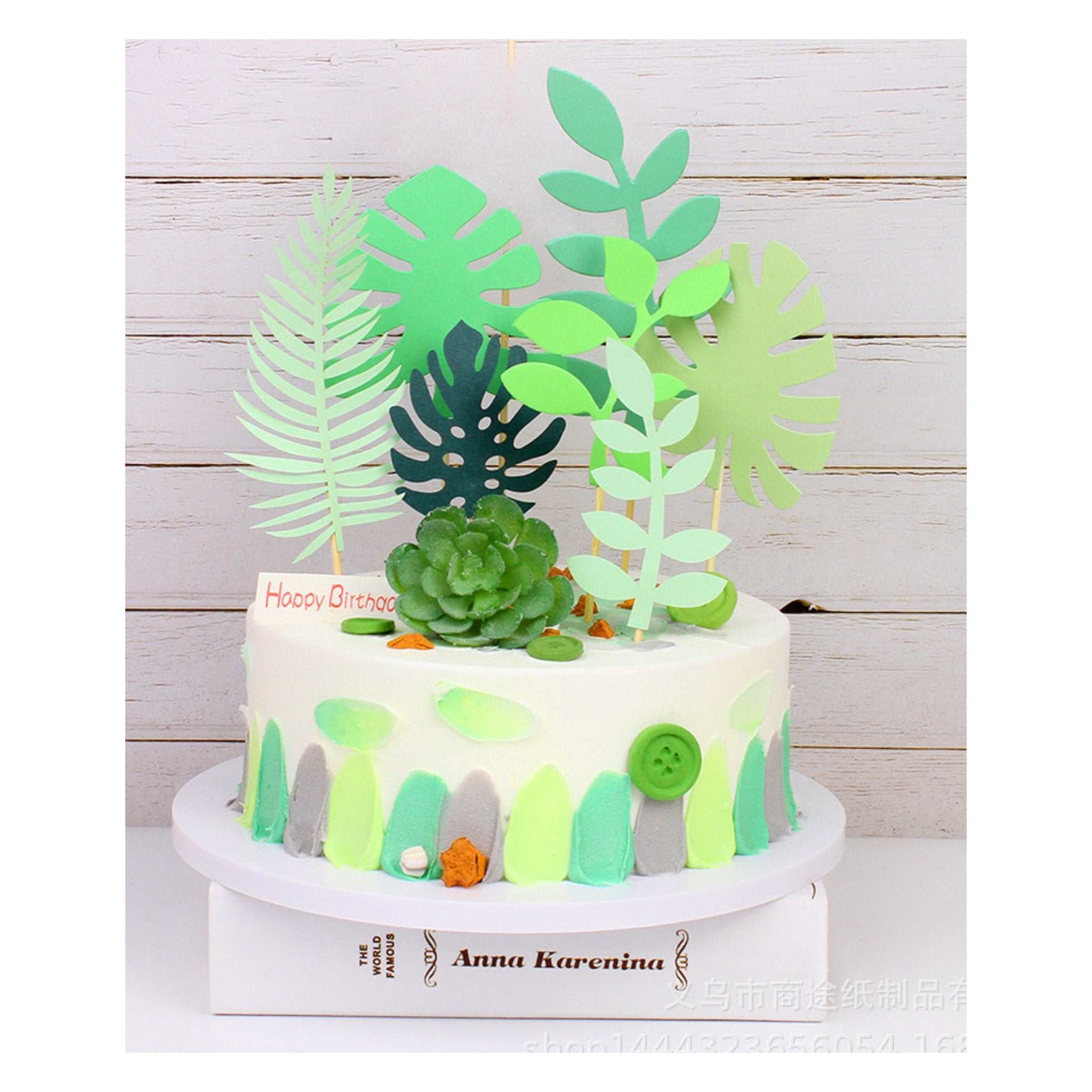 Tropical Decorated Cake