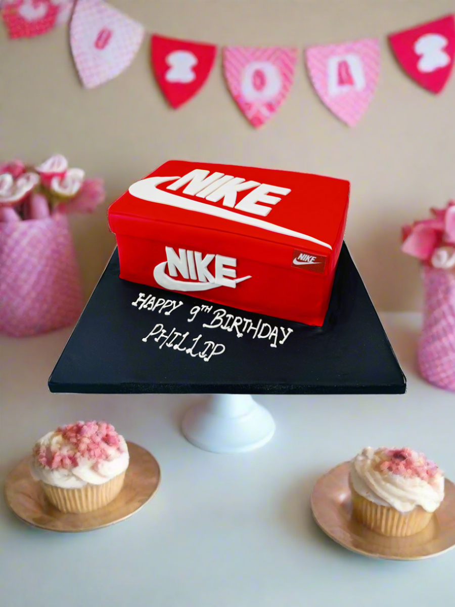 Nike decorated cake