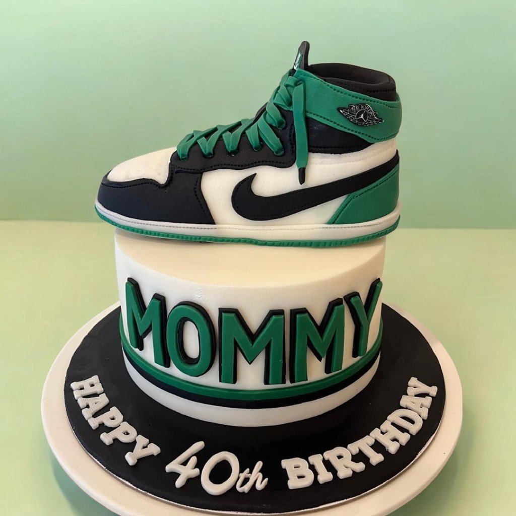 Nike decorated cake