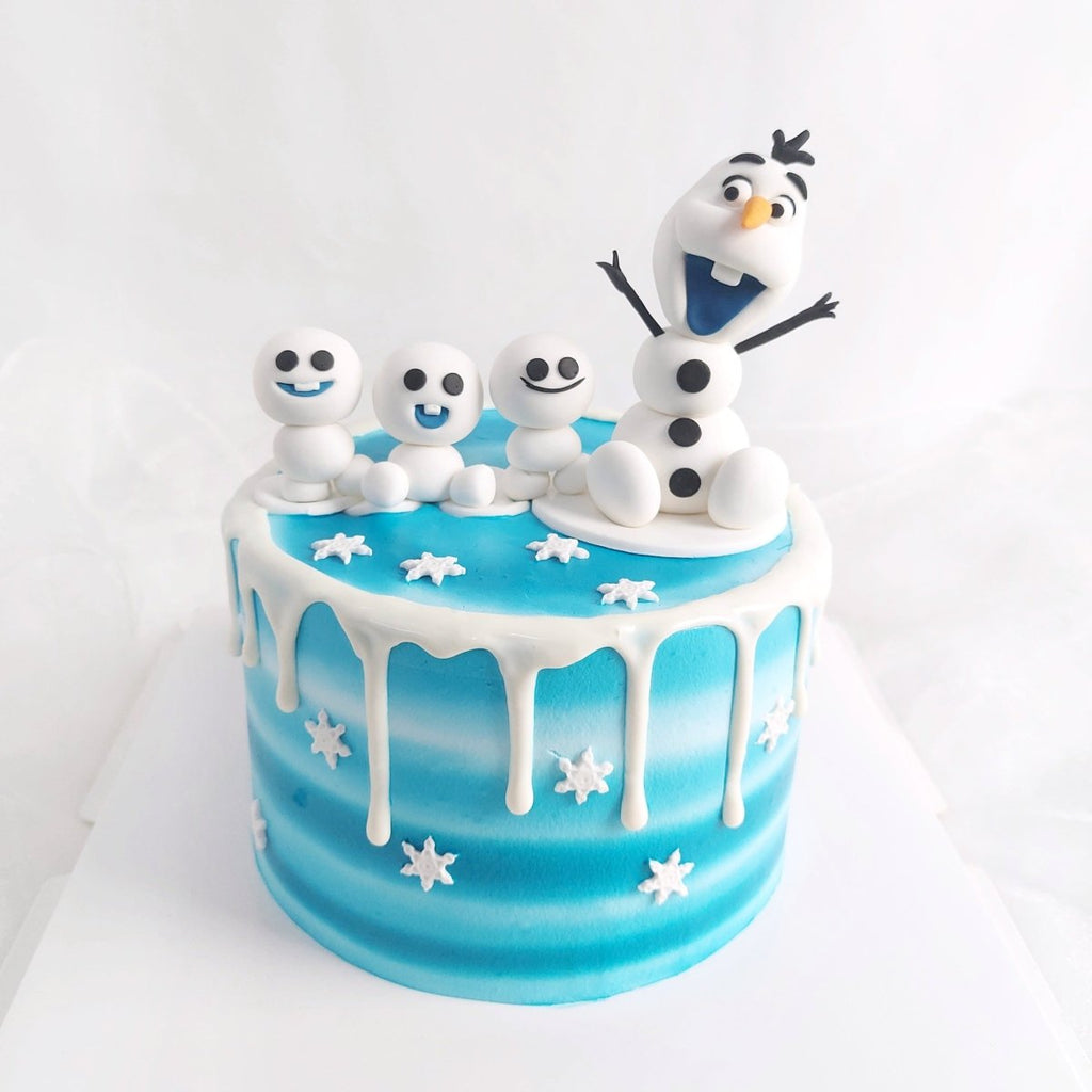 Olaf Decorated Cake