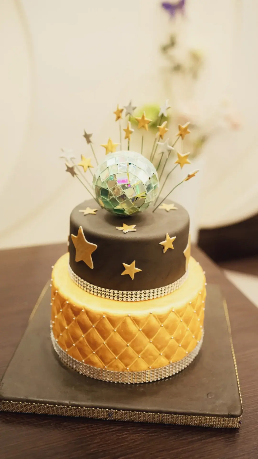 Geometric Decorated Cake