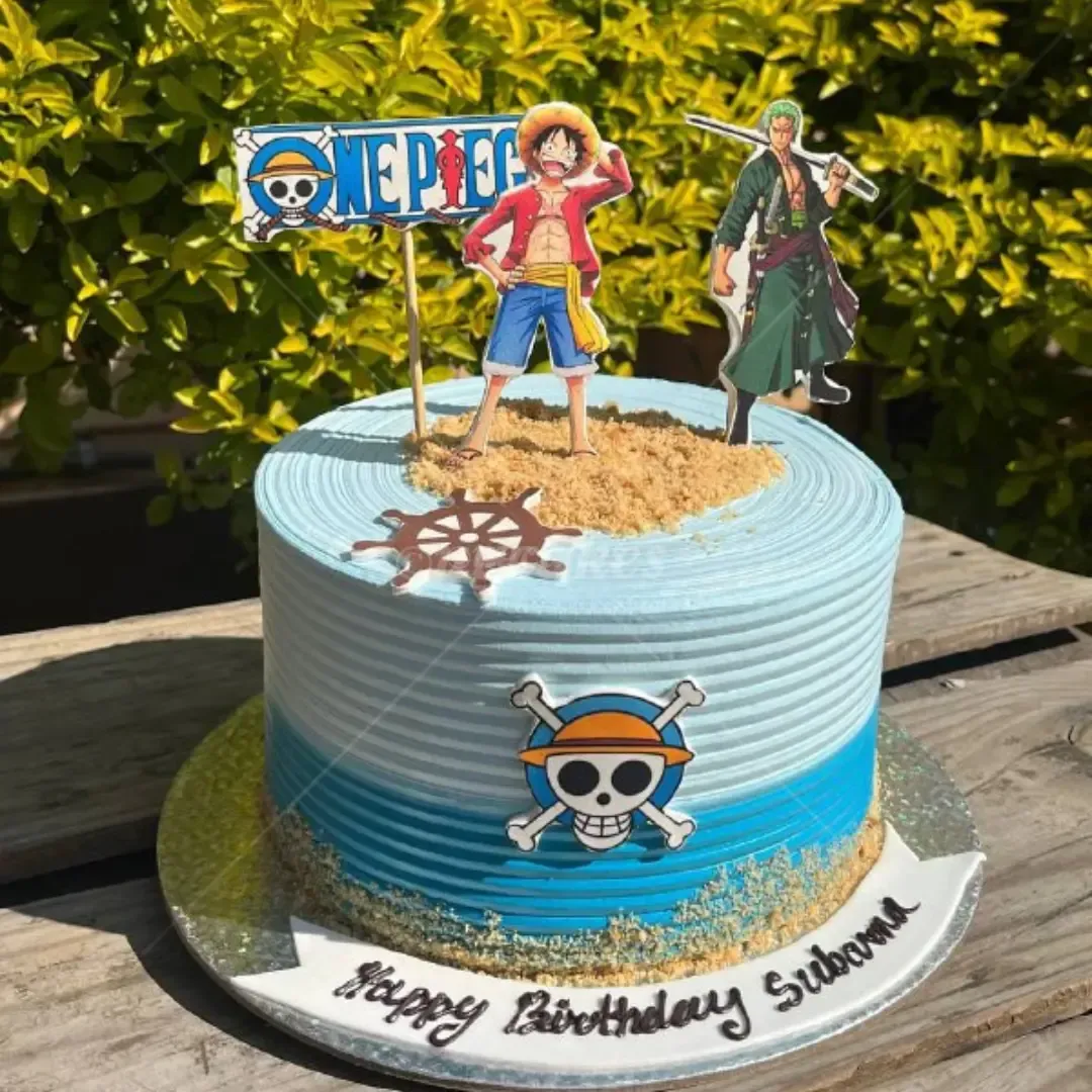 Anime Decorated Cake