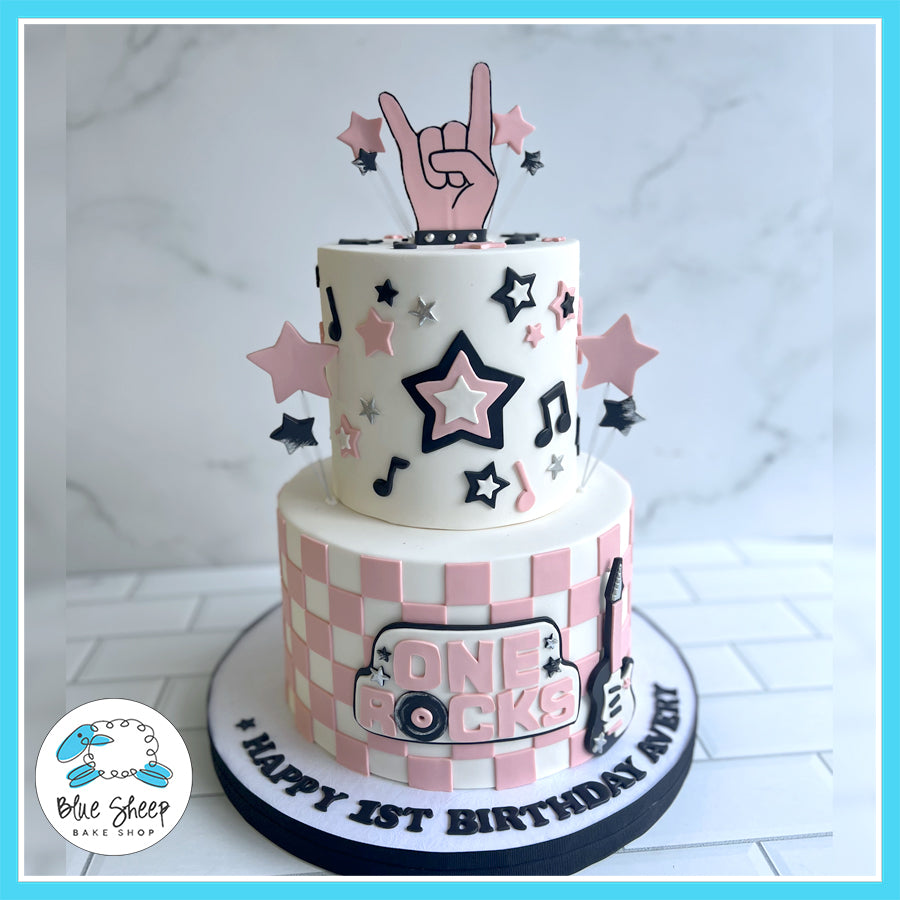 Rock Decorated Cake