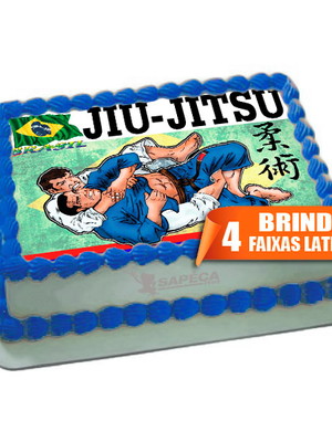 Bolo Decorado Jiu Jitsu