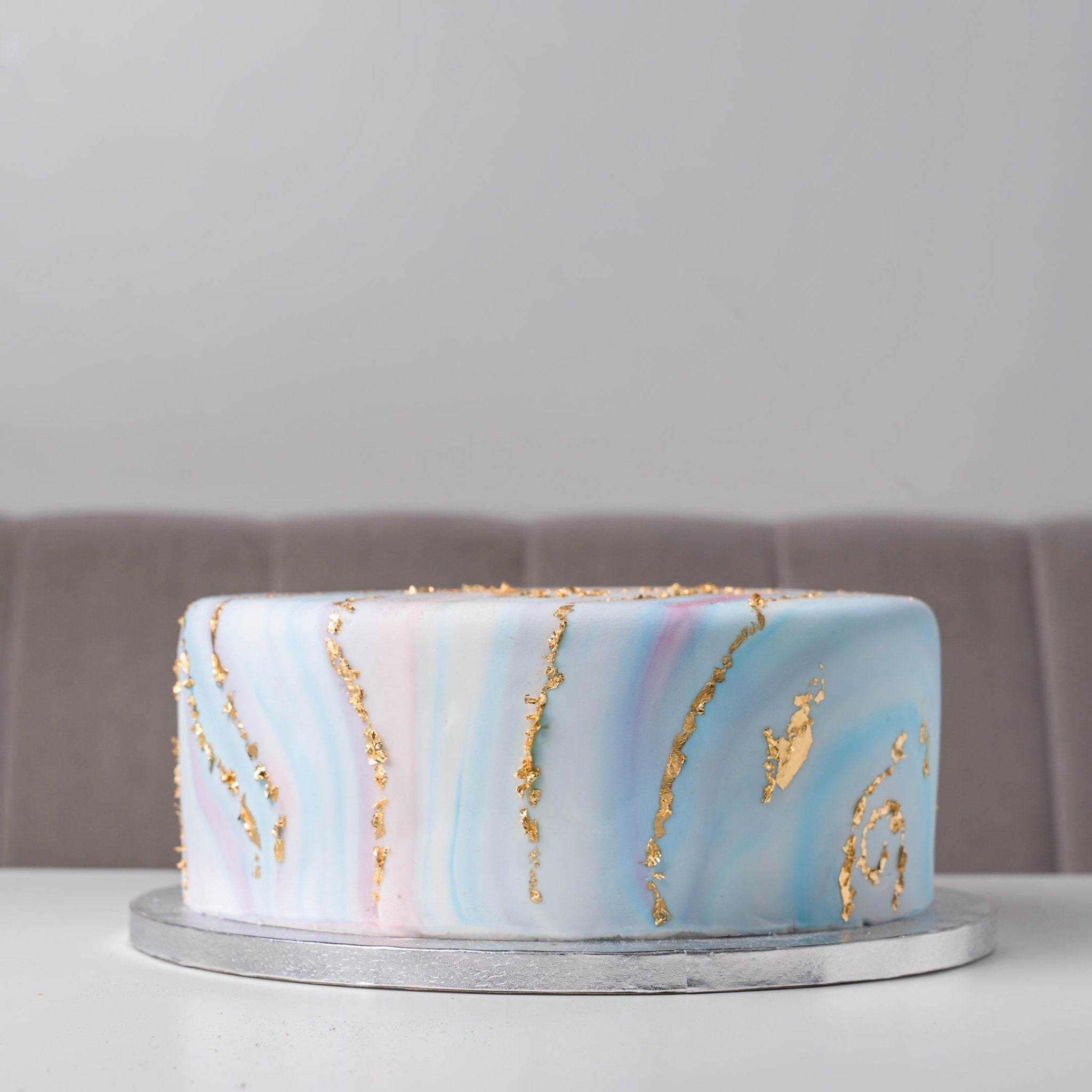 Marble Decorated Cake