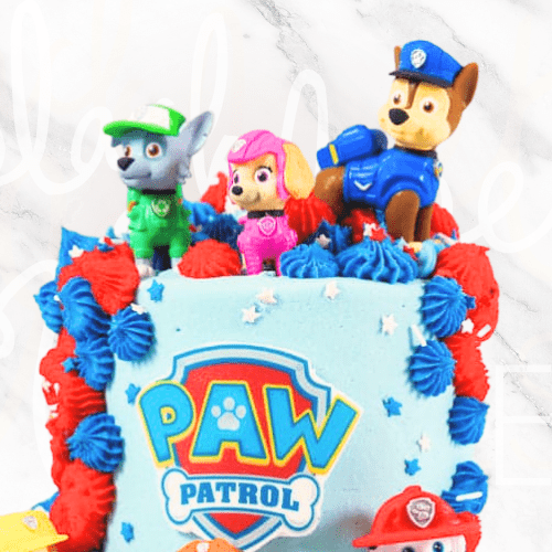 Paw Patrol Decorated Cake