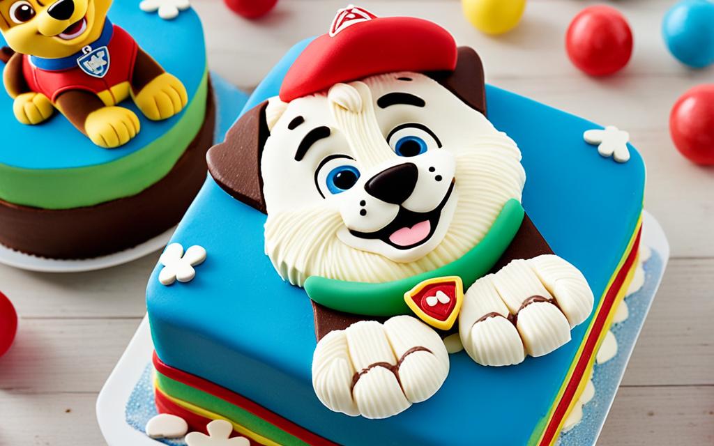 Paw Patrol Decorated Cake