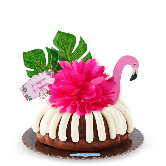 Flamingo Decorated Cake