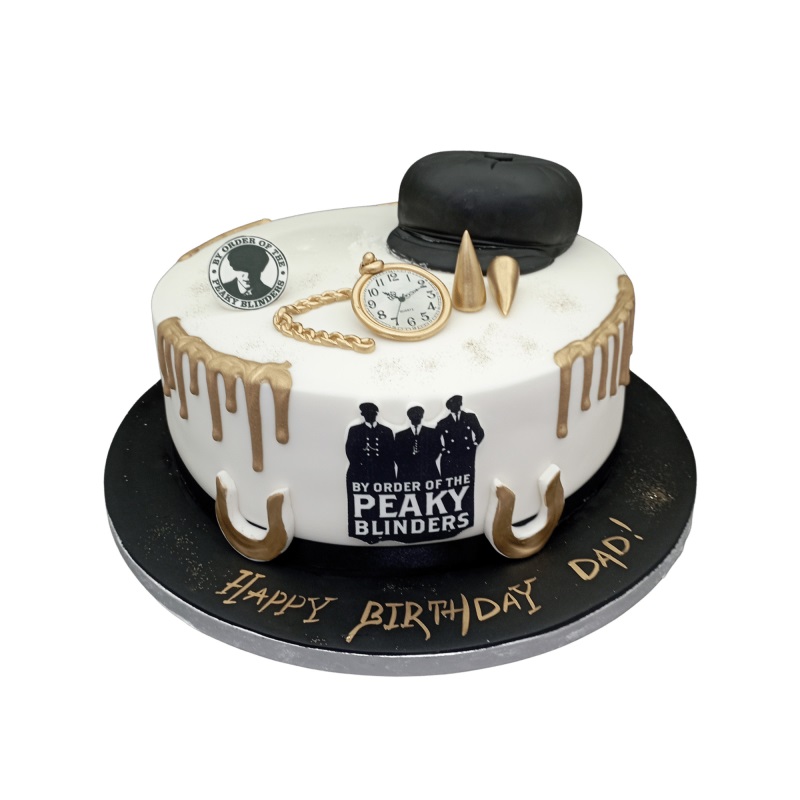 Peaky Blinders Decorated Cake