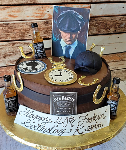 Peaky Blinders Decorated Cake