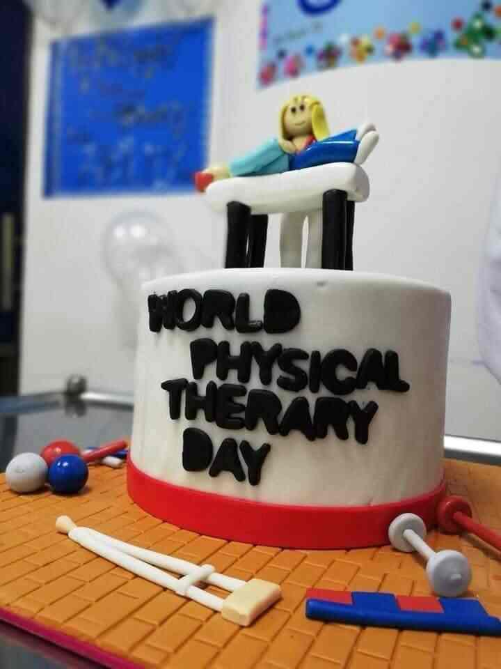 Physiotherapy Decorated Cake