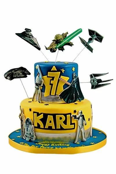 Star Wars Decorated Cake