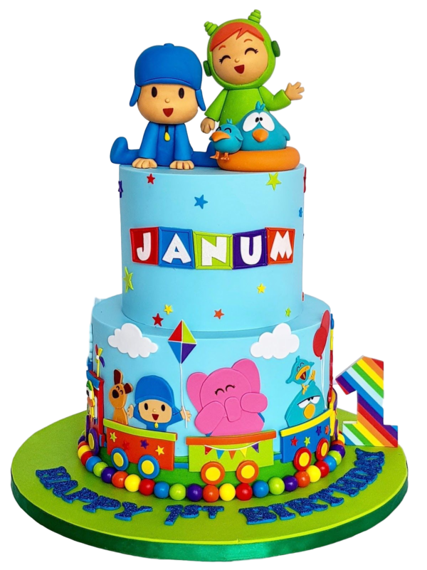 Pocoyo Decorated Cake