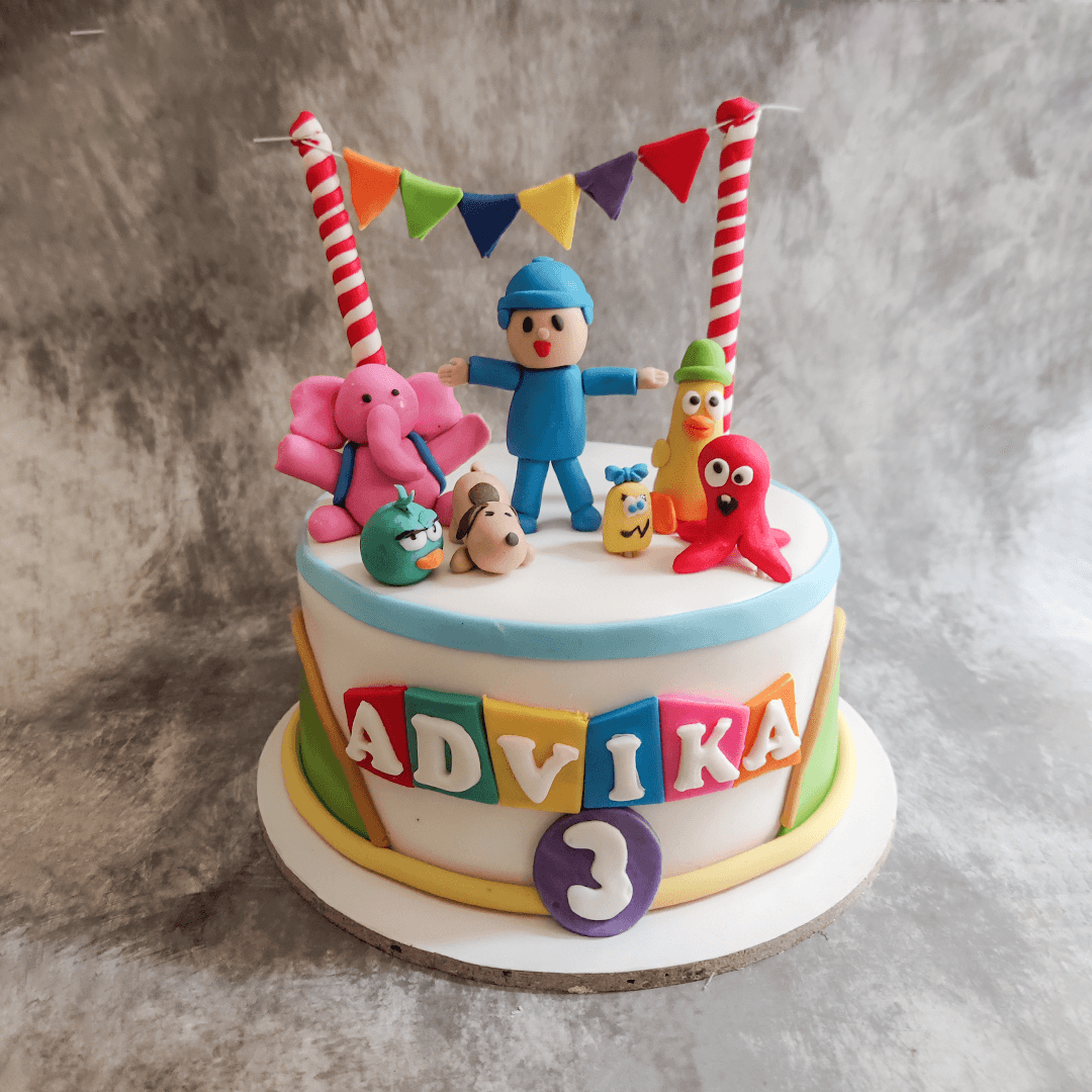 Pocoyo Decorated Cake