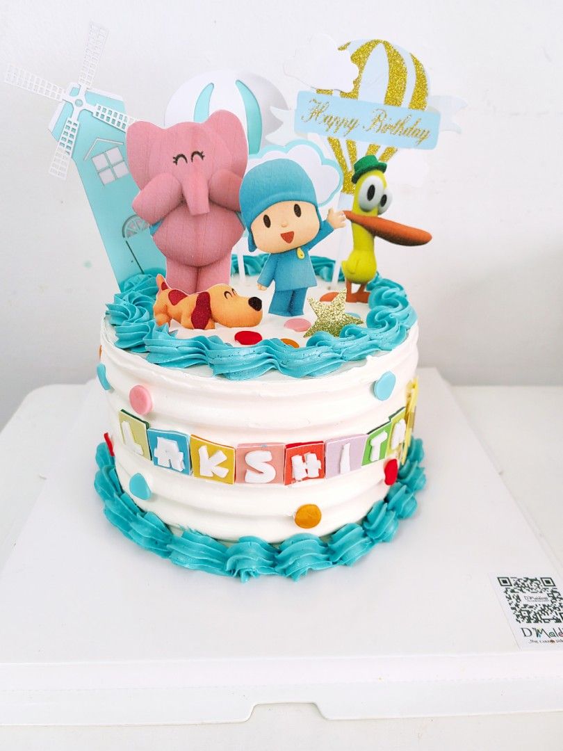 Pocoyo Decorated Cake