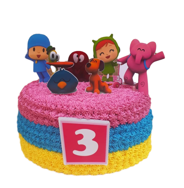 Pocoyo Decorated Cake