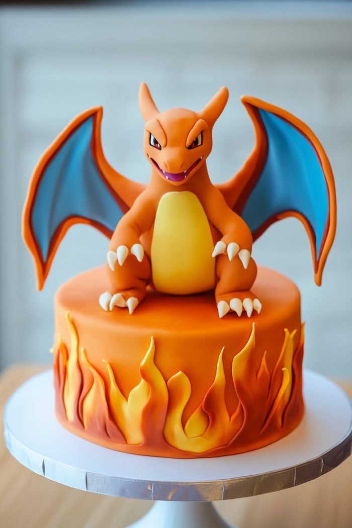 pokemon decorated cake