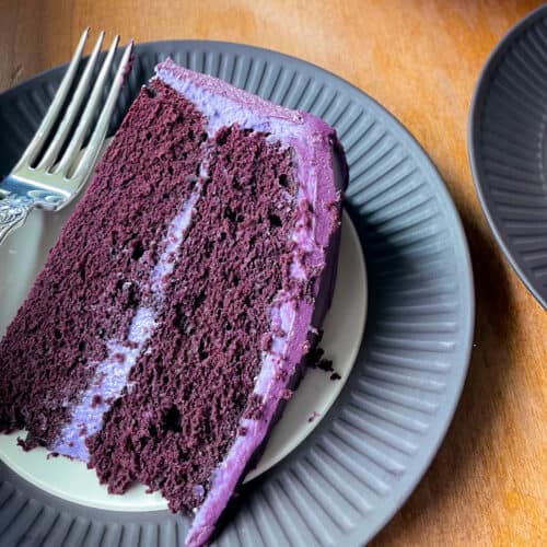 Purple Decorated Cake