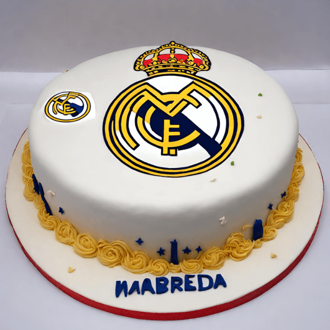 Real Madrid Decorated Cake