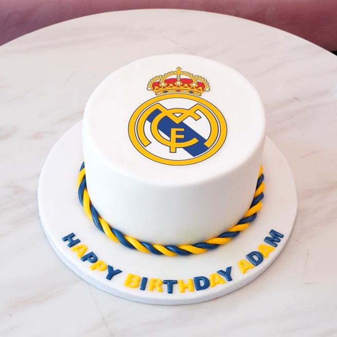 Real Madrid Decorated Cake