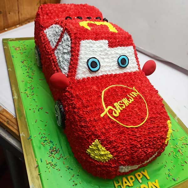 Decorated Car Cake